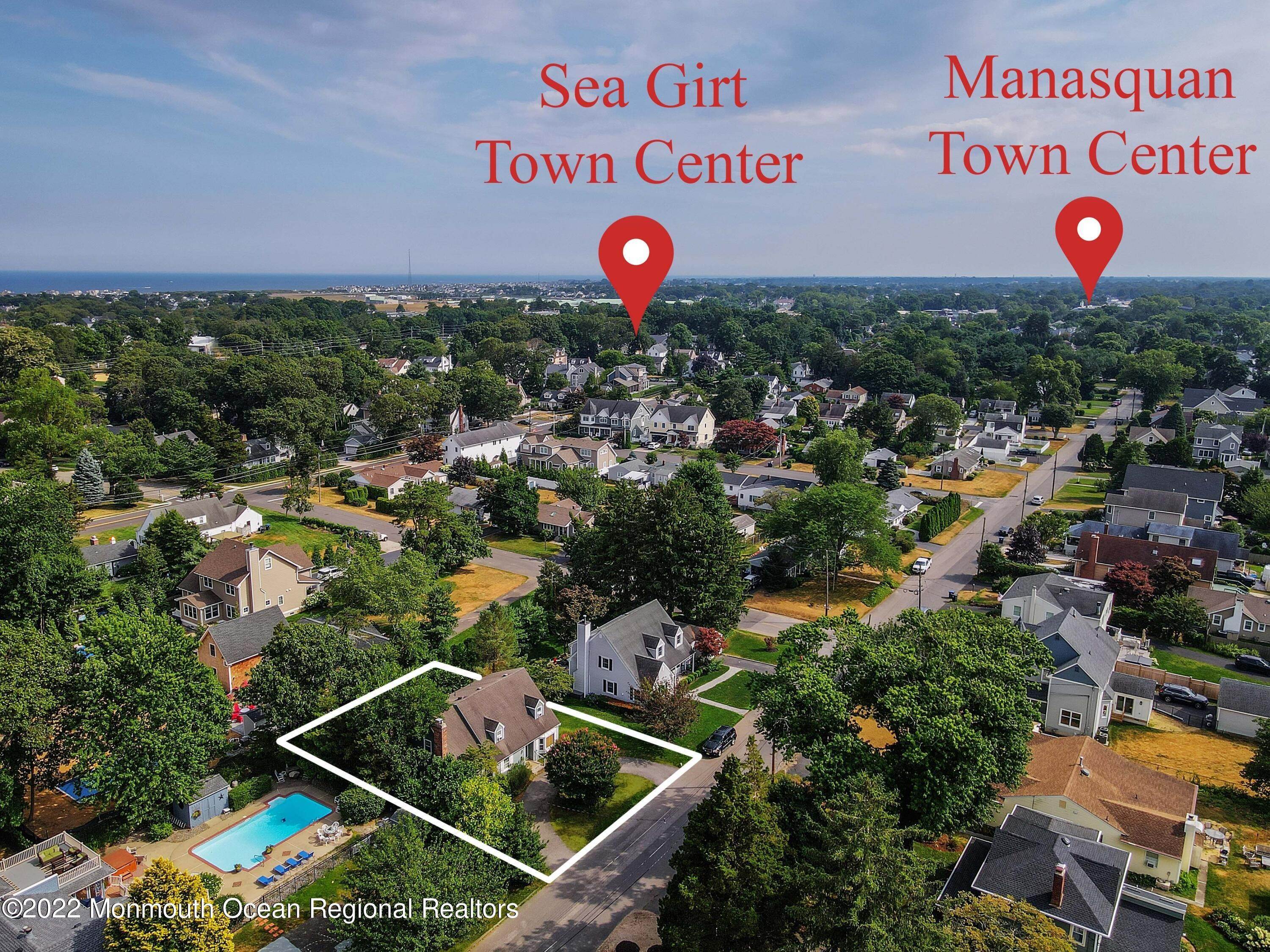 2. Single Family Homes for Sale at 2156 Terrace Place Sea Girt, New Jersey 08750 United States