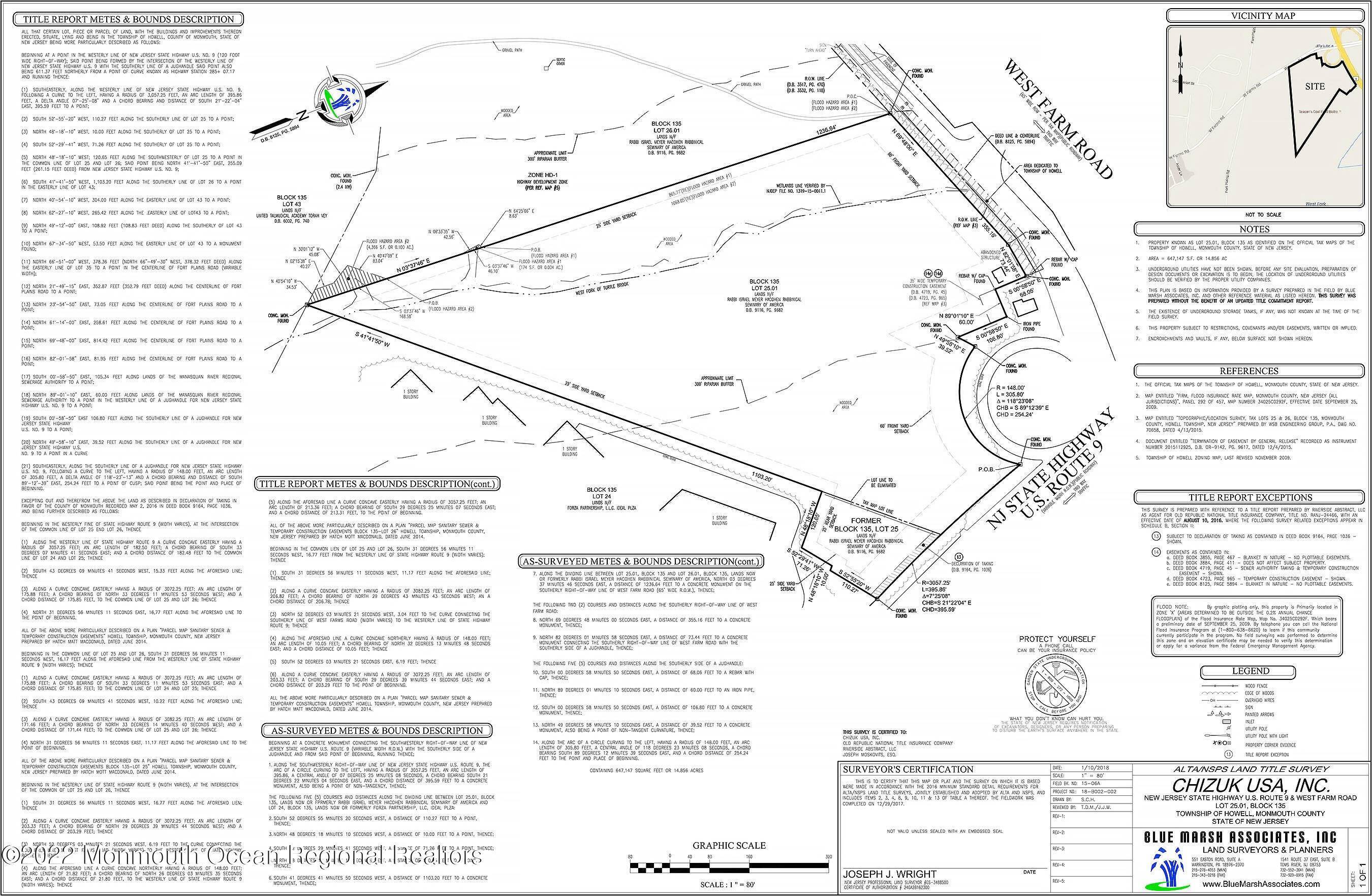 10. Land for Sale at W Farms Road Howell, New Jersey 07731 United States