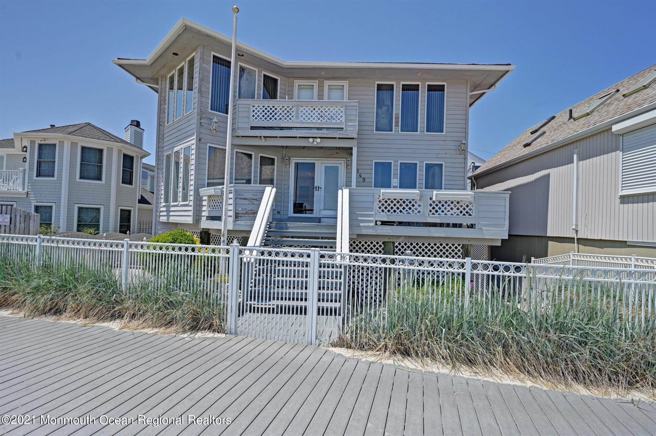 Single Family Homes for Sale at 149 Boardwalk Point Pleasant Beach, New Jersey 08742 United States