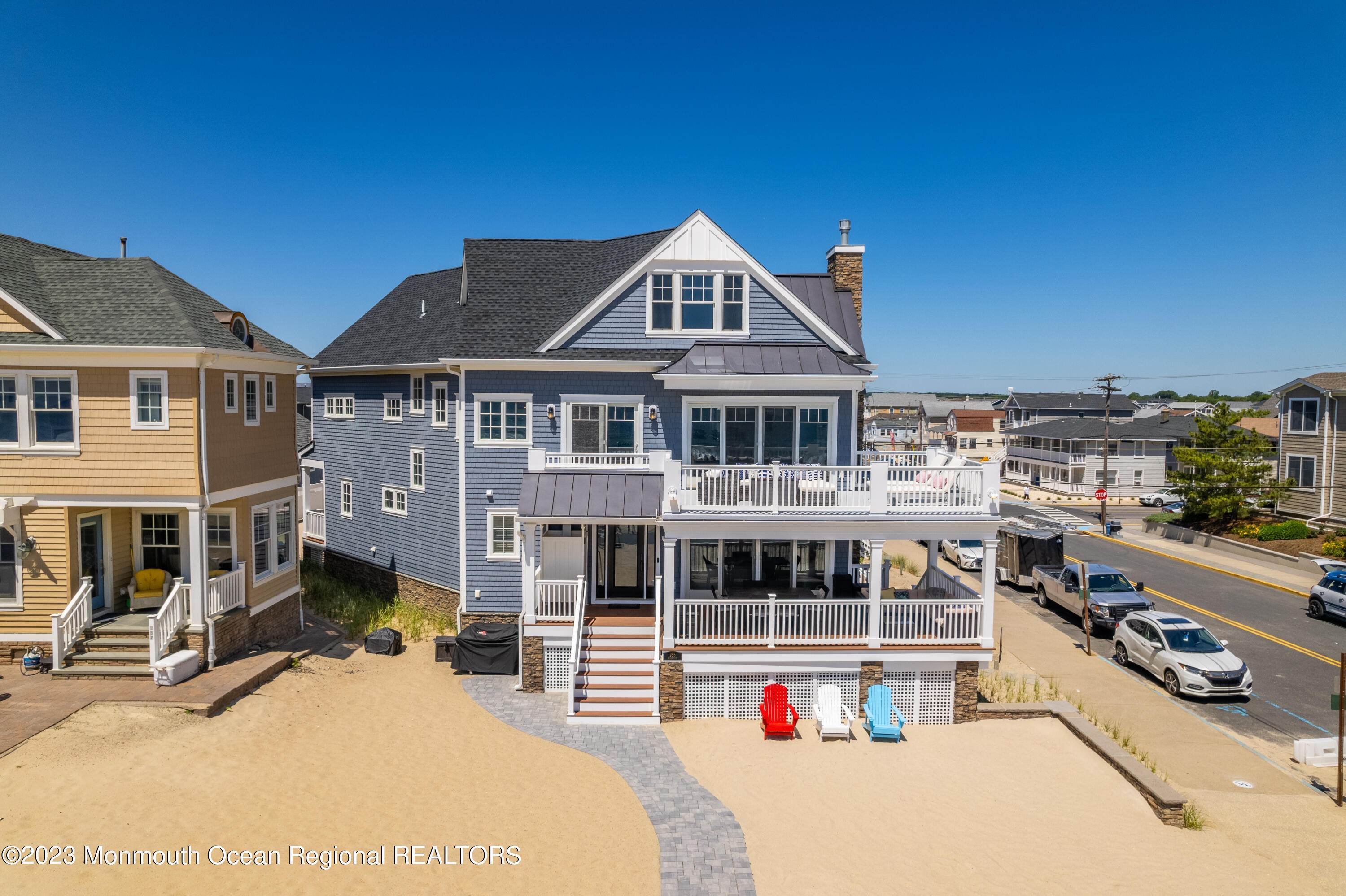 Single Family Homes for Sale at 255 Beachfront Manasquan, New Jersey 08736 United States