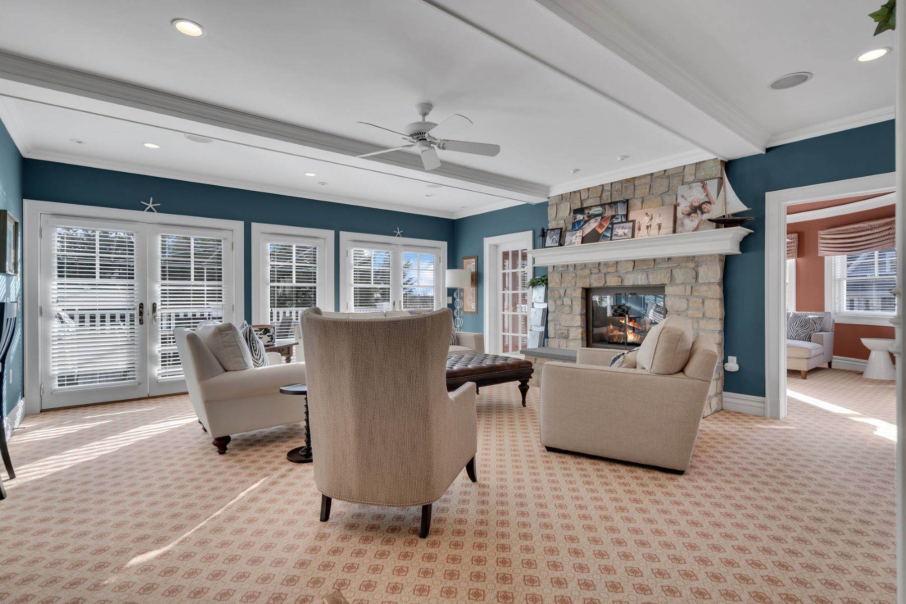 23. Single Family Homes for Sale at Exquisite Three Story Home 8 Seaside Place Sea Girt, New Jersey 08750 United States