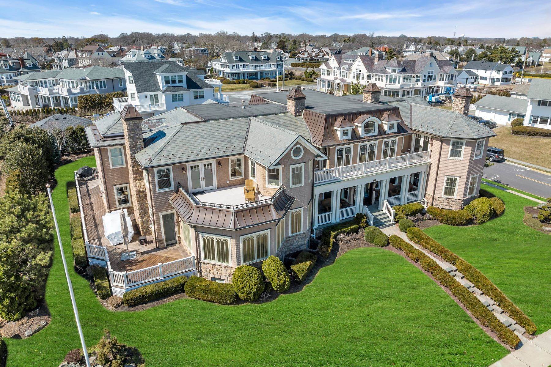 2. Single Family Homes for Sale at Unparalleled Oceanfront Home 1805 Ocean Avenue Spring Lake, New Jersey 07762 United States