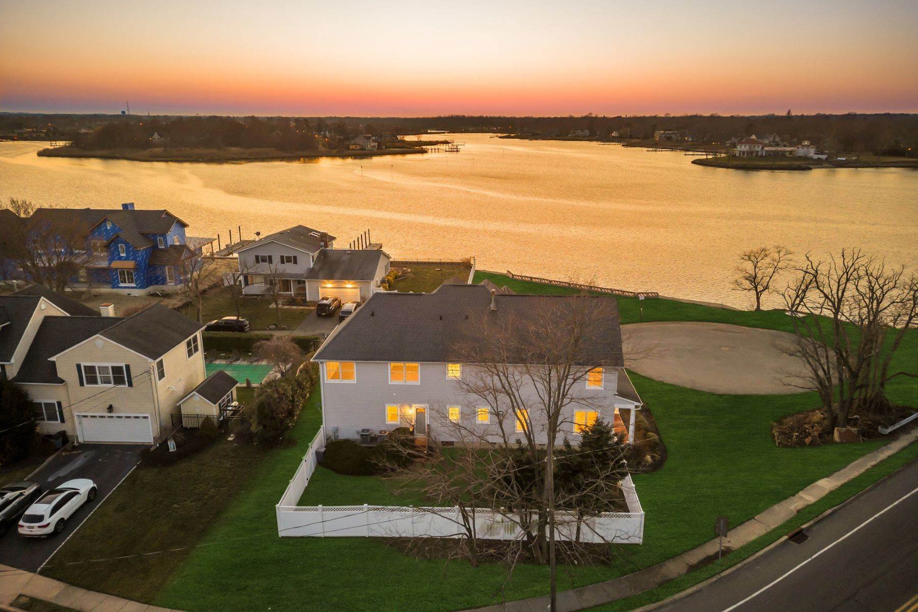 43. Single Family Homes for Sale at Sunset Views of Oceanport Creek 486 Driveway Oceanport, New Jersey 07757 United States