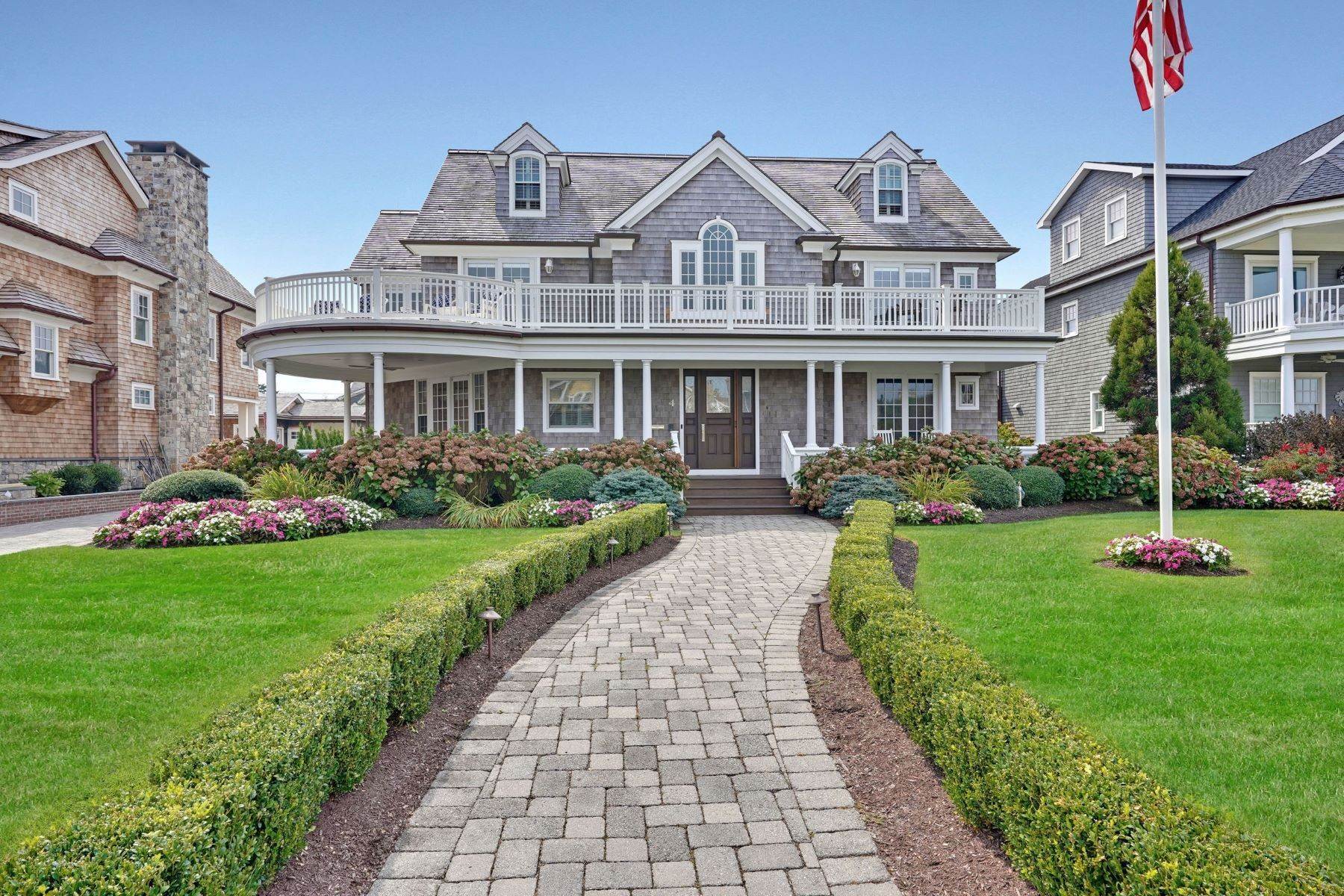 5. Single Family Homes at Large & Luxurious Custom Home 4 Brooklyn Boulevard Sea Girt, New Jersey 08750 United States
