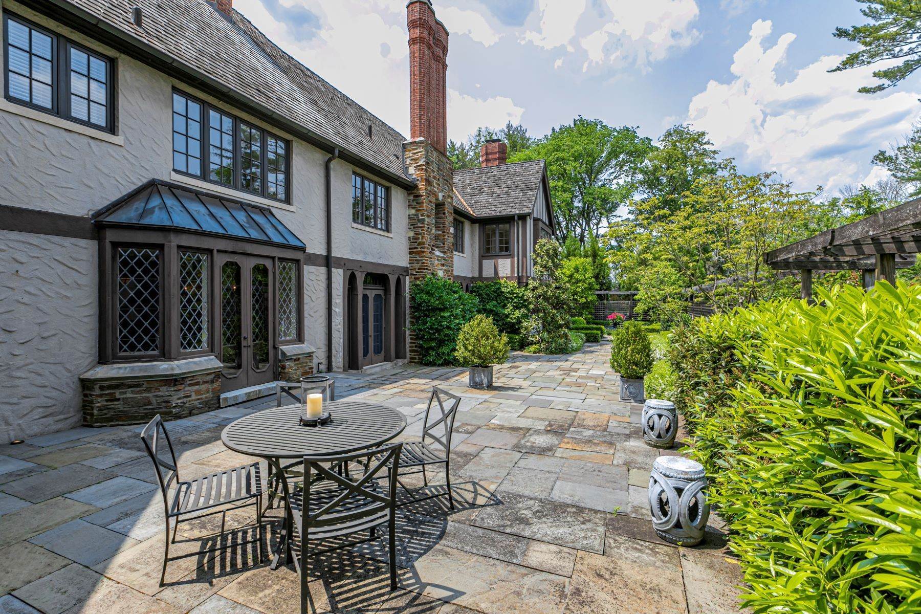 47. Single Family Homes for Sale at Stunning Tudor in the Esteemed Western Section 193 Elm Road Princeton, New Jersey 08540 United States